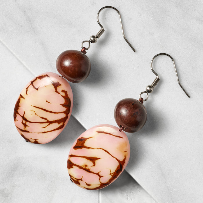 Paola Tagua Drop Earrings - Ten Thousand Villages 3