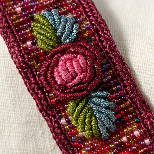 Ishaal Rose Beaded Bracelet - Ten Thousand Villages