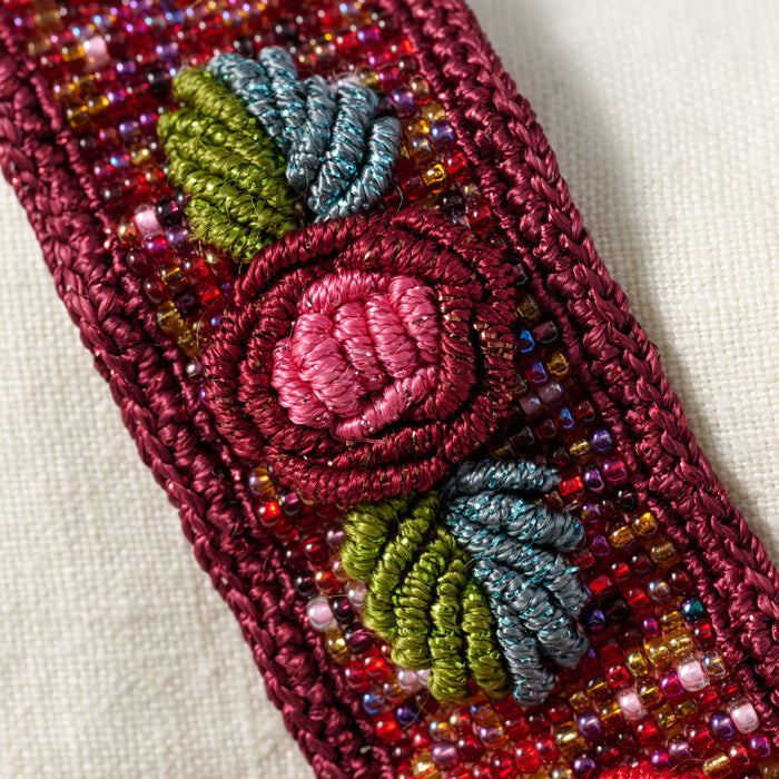 Ishaal Rose Beaded Bracelet - Ten Thousand Villages 2