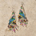 Beaded Bird Fringe Earrings - Ten Thousand Villages