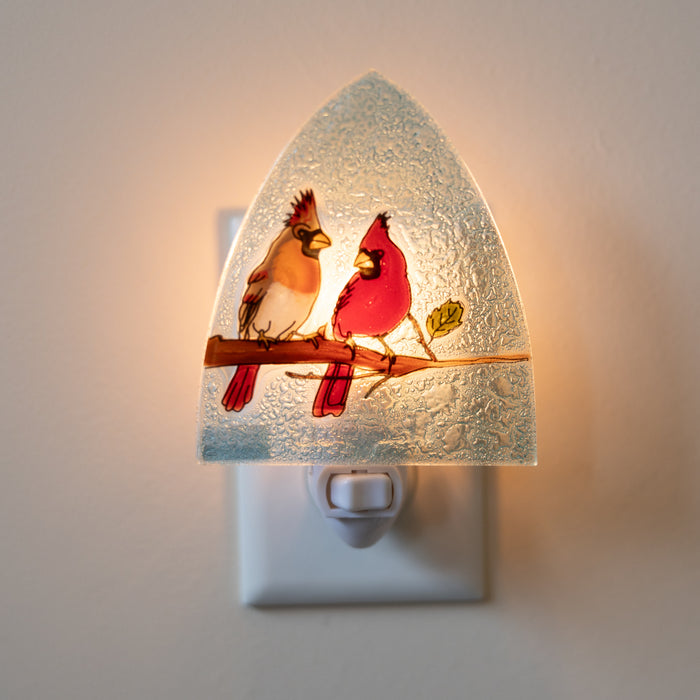 Cardinal Couple Nightlight - Ten Thousand Villages 1