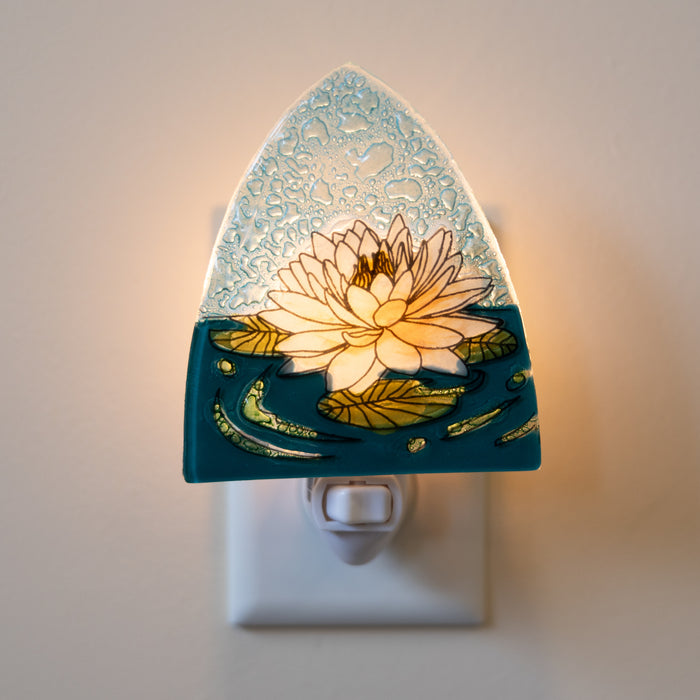 White Lotus Nightlight - Ten Thousand Villages 1