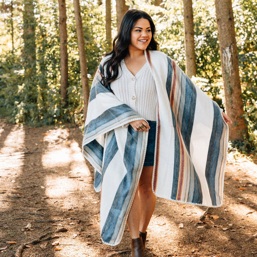 Ecuador Reversible Poncho