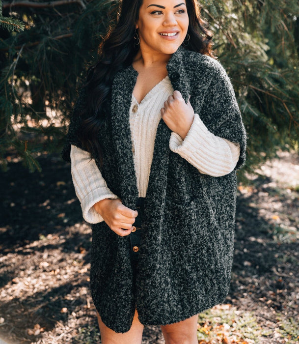 Oversized Boucle Cardigan - Ten Thousand Villages 5