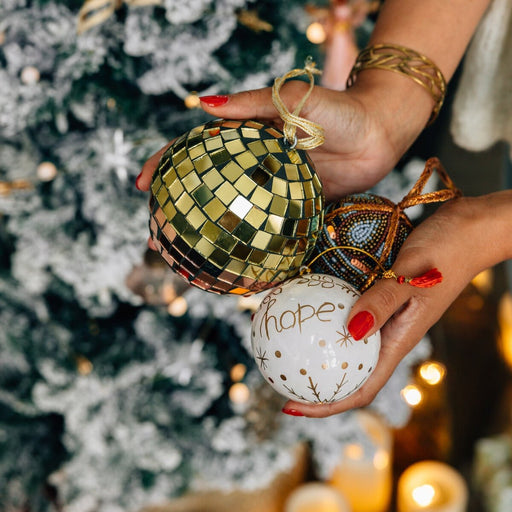 Paper Mache Hope Ornament - Ten Thousand Villages