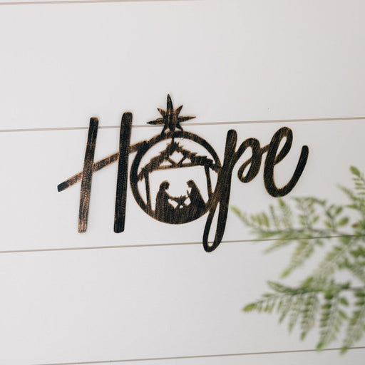 Full of Hope Nativity Wall Hanging