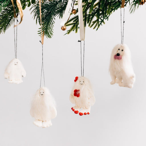 Snow Yeti Ornament - Ten Thousand Villages