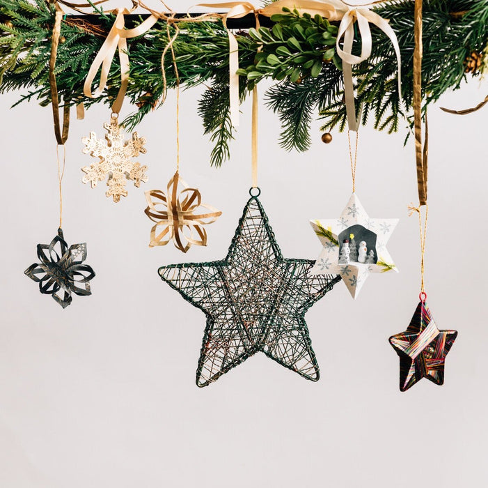 Touch of Gold Star Ornament - Ten Thousand Villages 7