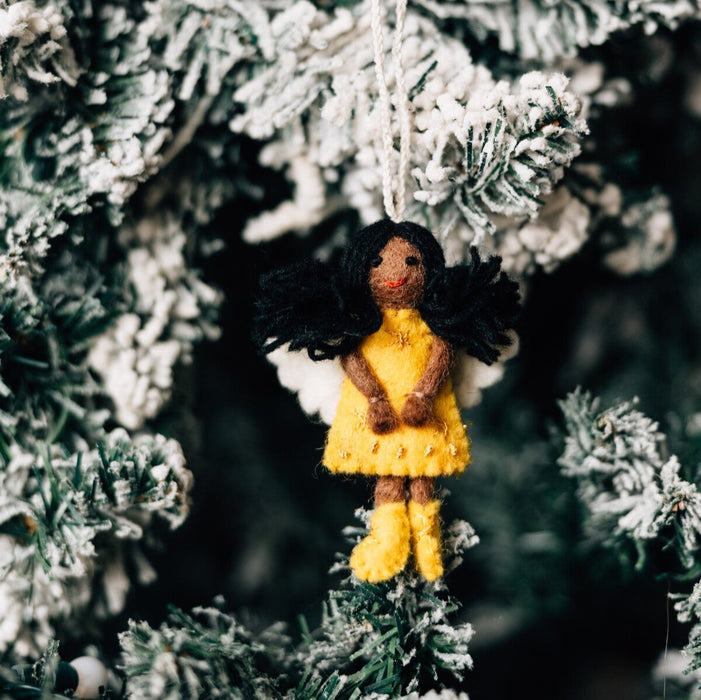 Marigold Angel Ornament - Ten Thousand Villages 1