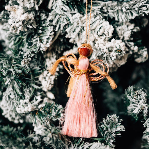 Pink Angel Ornament