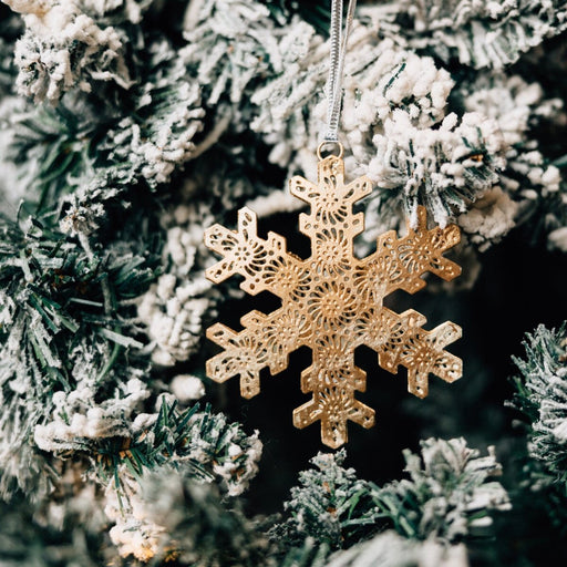 Snowy Day Snowflake Ornament - Ten Thousand Villages