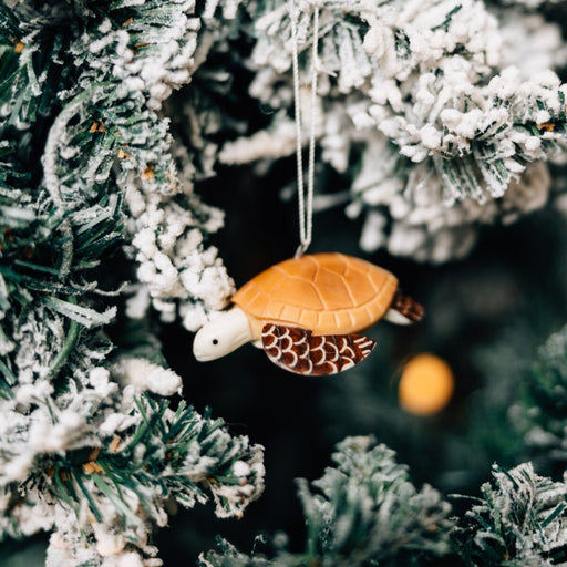 Tagua Turtle Ornament