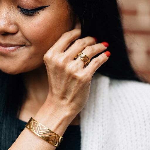 Wingtips Cuff Bracelet - Ten Thousand Villages