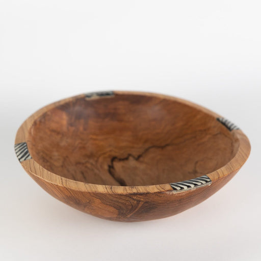 Minimalist Olive Wood Serving Bowl