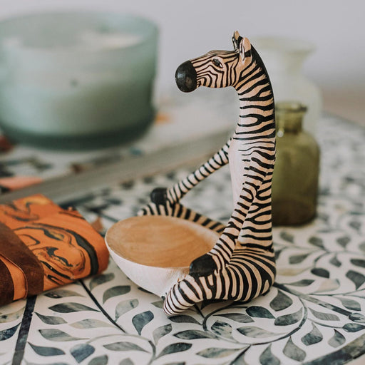 Yoga Zebra Bowl - Ten Thousand Villages