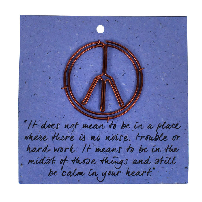 Peace Bookmark - Ten Thousand Villages 2