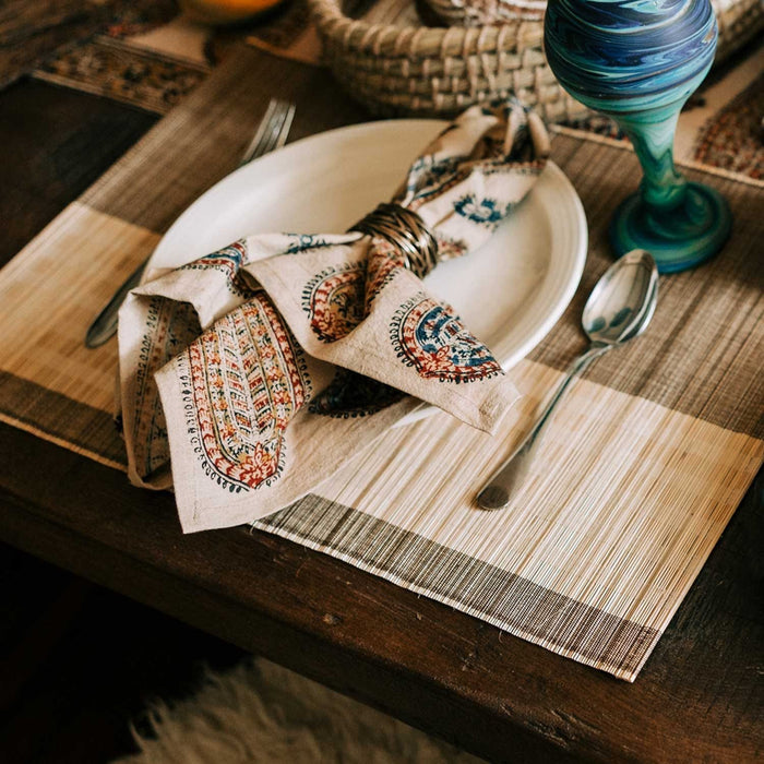 Modern Striped Placemat - Ten Thousand Villages 1