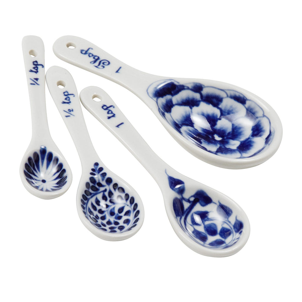 Ten Thousand villages Craft Link - Vietnam Cat Prints Measuring Spoons