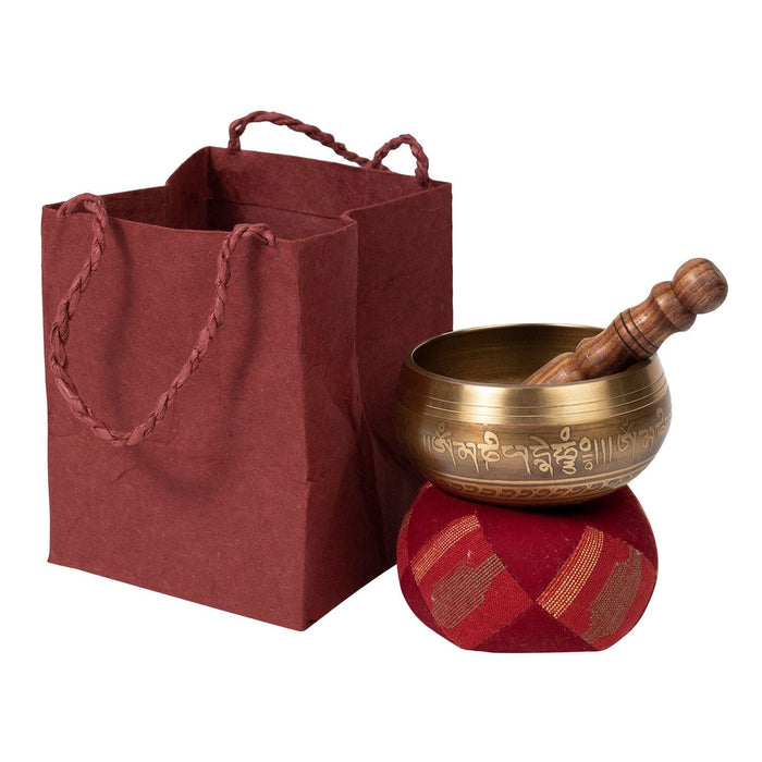 Calm Wisdom Singing Bowl - Ten Thousand Villages 6