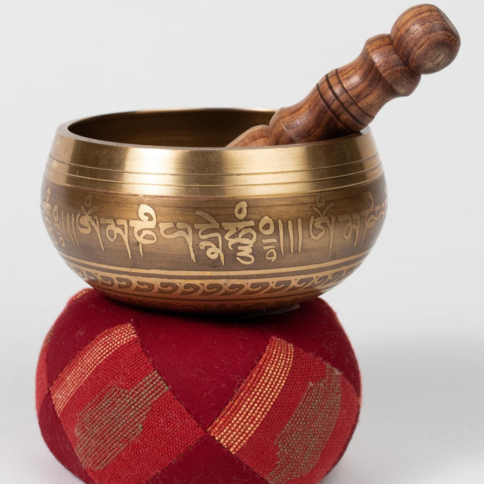 Calm Wisdom Singing Bowl - Ten Thousand Villages 4