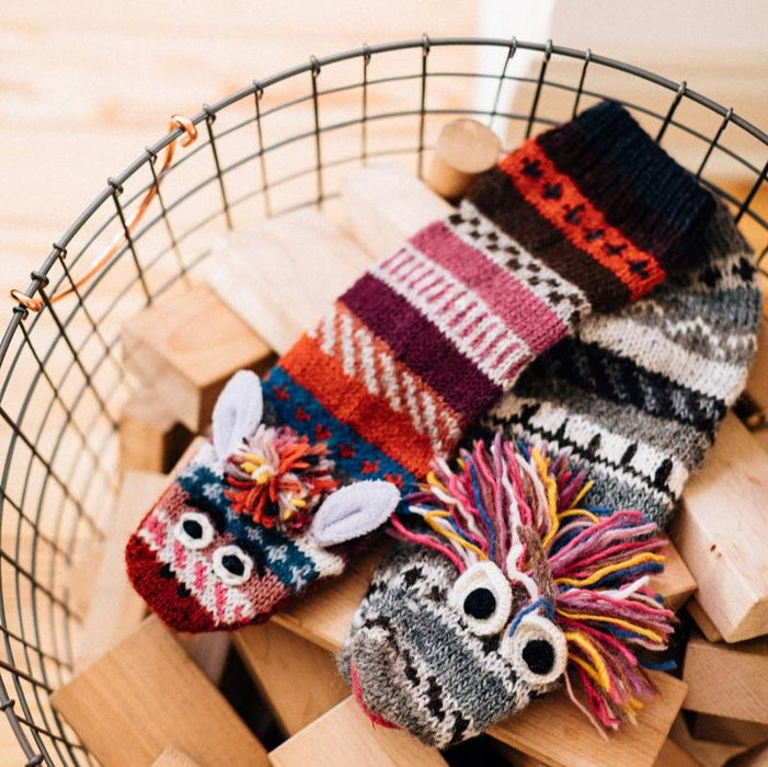 Joyful Sock Monster - Ten Thousand Villages 2