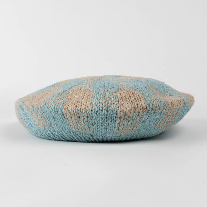 Aqua Tan Winter Beret - Default Title (5918520) 4