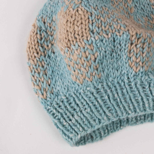 Aqua Tan Winter Beret - Default Title (5918520)