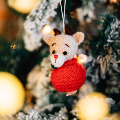 Cozy Reindeer Ornament