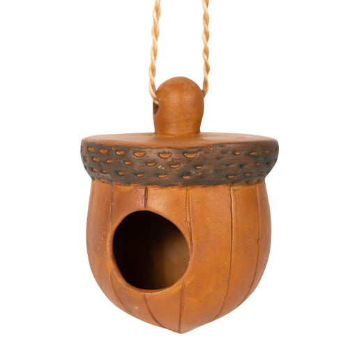 Acorn Terracotta Birdhouse - Ten Thousand Villages