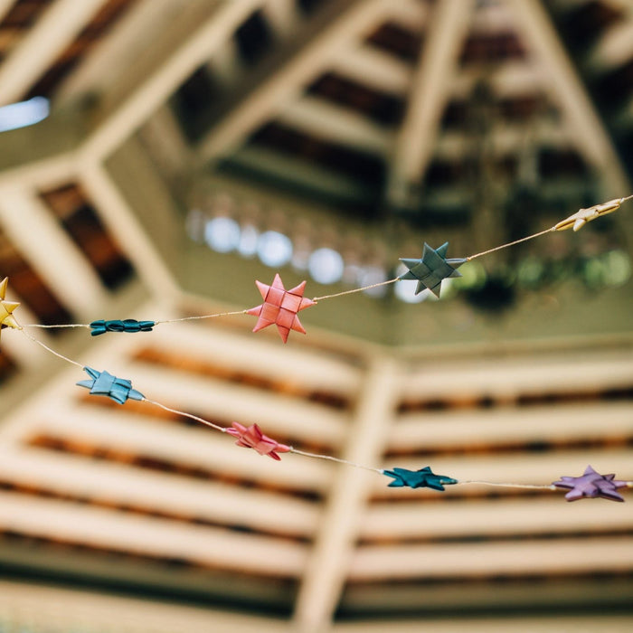 Multicolor Star Garland - Ten Thousand Villages 1