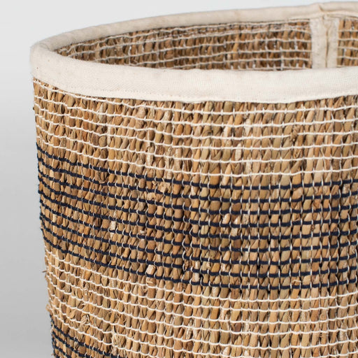 Striped Hogla Basket - Ten Thousand Villages