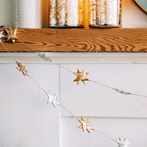 Sparkle Palm Star Garland