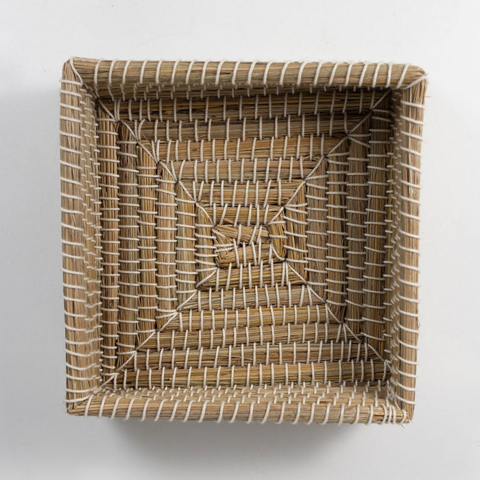 Kaisa Square Basket Tray - Ten Thousand Villages 1