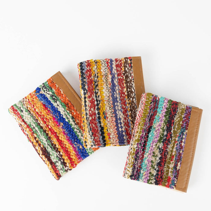 Woven Recycled Sari Journal - Ten Thousand Villages 3