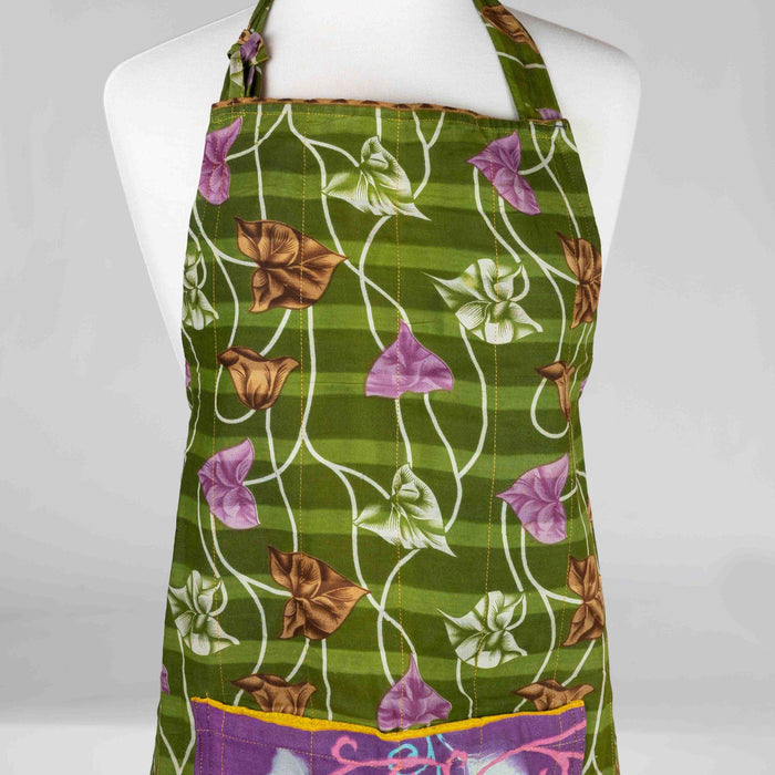 Reversible Sari Apron - Ten Thousand Villages 7