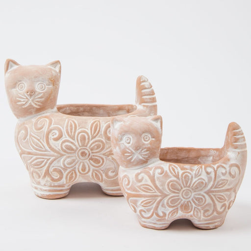 Garden Kitty Planter