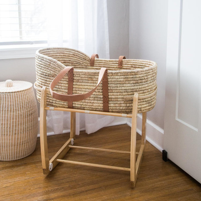 Woven Palm Leaf Moses Basket - Ten Thousand Villages 6