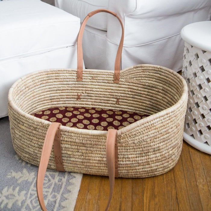 Woven Palm Leaf Moses Basket - Ten Thousand Villages 2