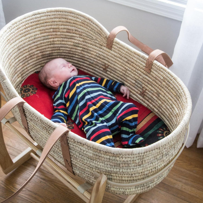 Woven Palm Leaf Moses Basket - Ten Thousand Villages 7