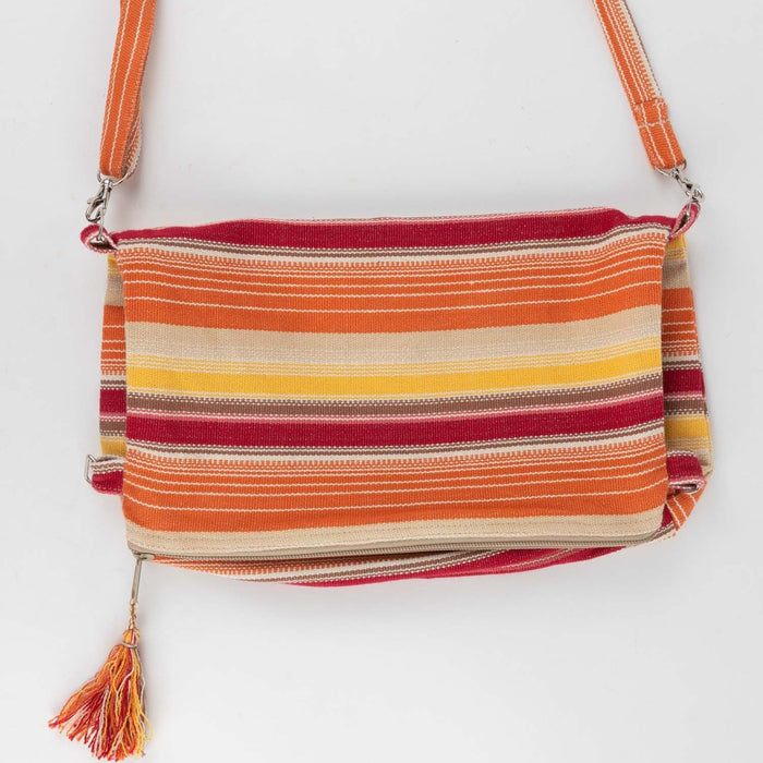 Sunset Foldover Shoulder Bag - Ten Thousand Villages 1