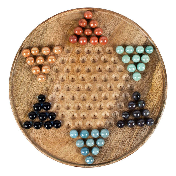 Star Checkers Game - Ten Thousand Villages 4