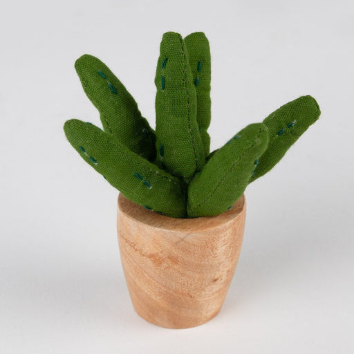 Handmade Mini Cotton Aloe Vera Plant