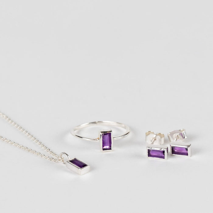 Silver Amethyst Necklace - Ten Thousand Villages 3