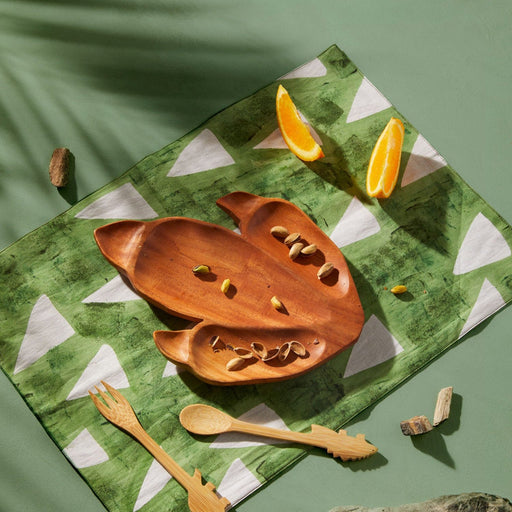 STEGOSAURUS PLACEMAT, green