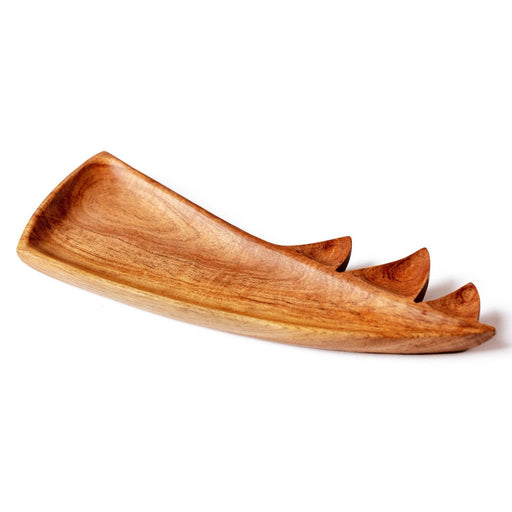 STEGOSAURUS PLATE, neem wood