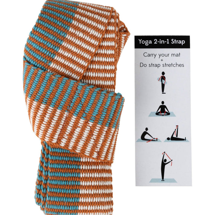 Yoga 2-in-1 Strap - Ten Thousand Villages 3