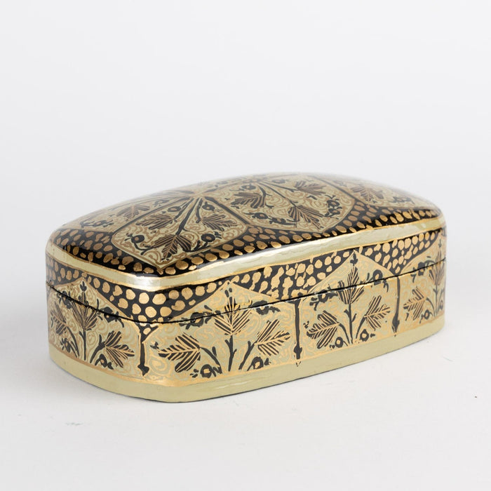 Leaf Motif Trinket Box - Ten Thousand Villages 1