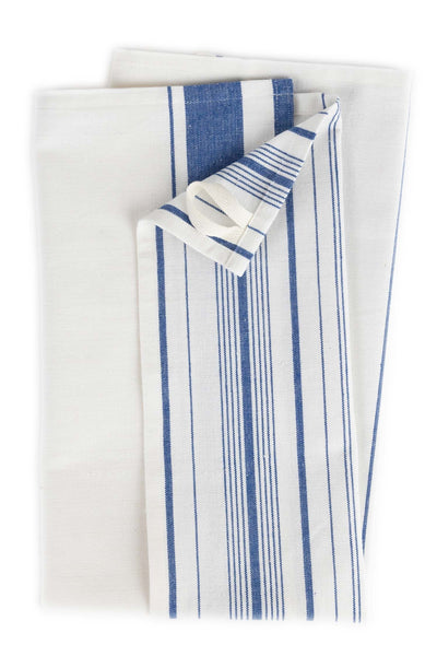 Wholesale Modern Kitchen — Striped Tea Towels — 006 Blue for your