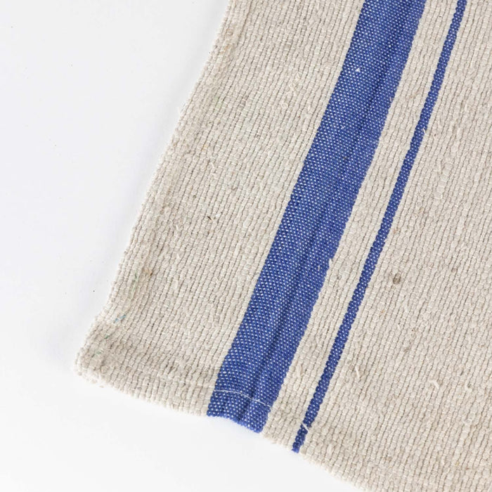 Blue Tan Wide Stripe Dish Cloth - Set of Three - Ten Thousand Villages 2