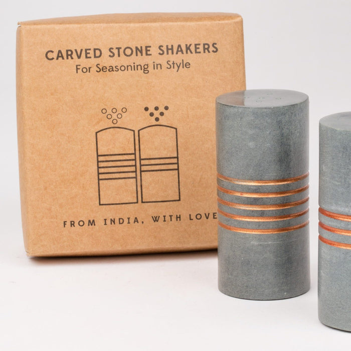 Salt & Pepper Stone Shakers - Ten Thousand Villages 5